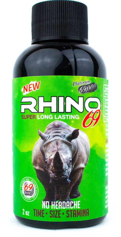 Rhino: 69 Platinum 69000 Green Liquid Shot