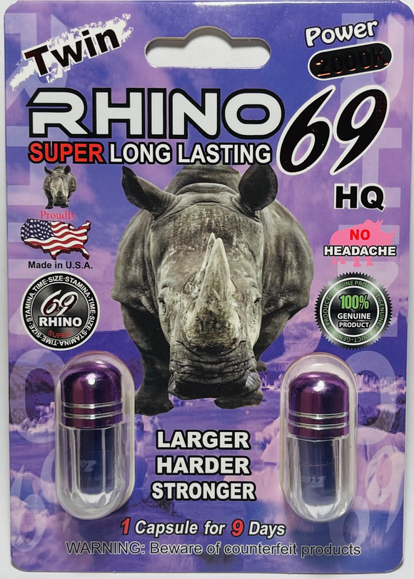 Rhino: Rhino 69 Twin Power 2000k