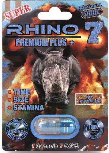 Rhino: Rhino 7 1,000,000 Premium Plus Male Enahancement