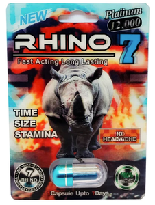 Rhino 7 Platinum 12,000 Male Ehancement
