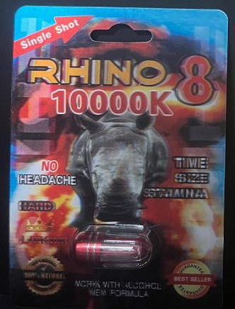 Rhino: 8 10000k Male Enhancement