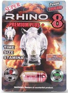 Rhino: 8 1000000 Super Premium Plus, Male Enhancement