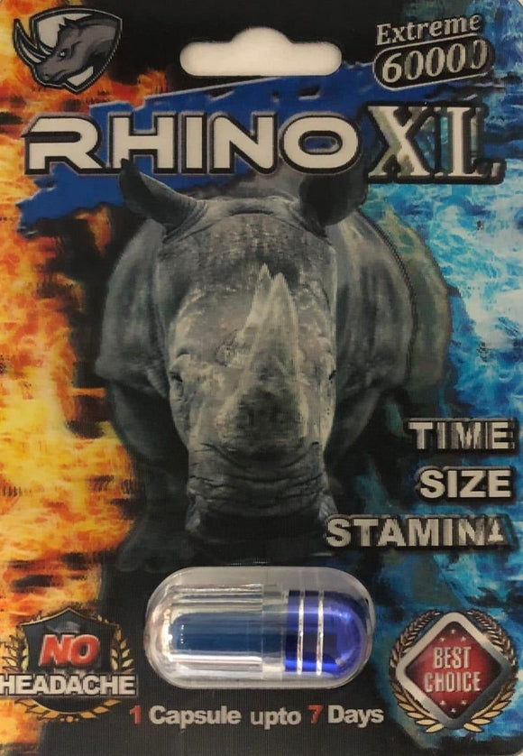 Rhino XL Extreme 60000 Male Enhancement