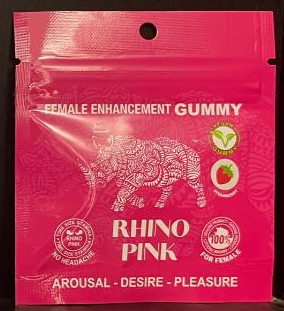 Rhino: Pink Strawberry Gummy, Female Enhancement