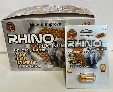 Rhino Platinum 1000k Male Enhancement