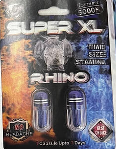 Rhino: Super XL Extreme 5000k Double Capsule