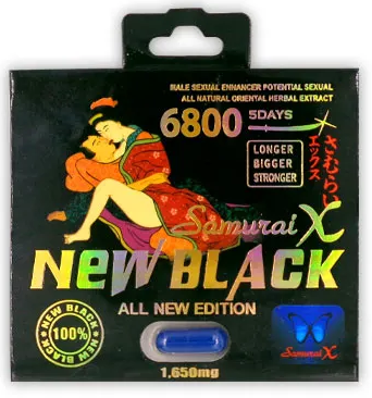Samurai X: New Black 3800