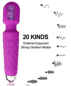 Vibrator: 20 Speed Rechargeable