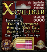 Medieval Group: Xcalibur 8000 Male Enhancement